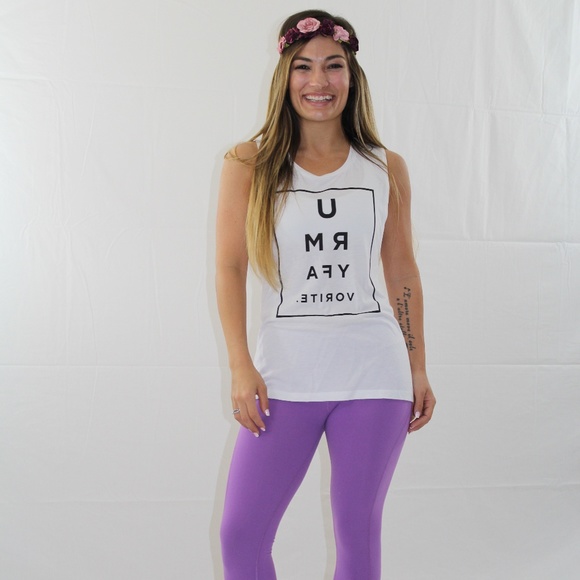 You Are My Favorite - Workout Tank - Picture 4 of 6